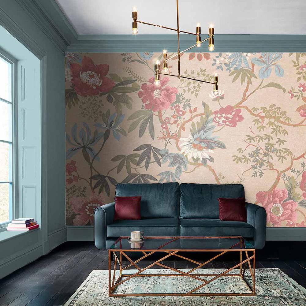 graham & brown Kimono Blush Bespoke Mural