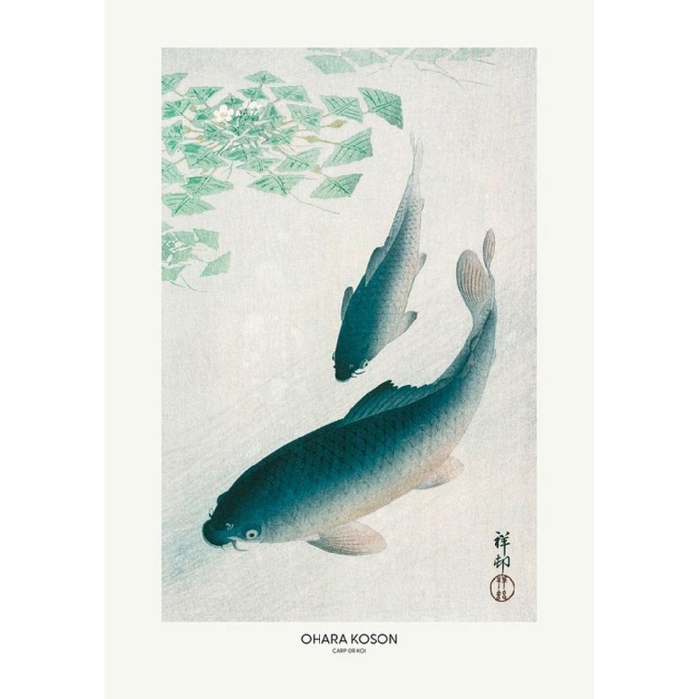 graham & brown Koi Blue Wall Art