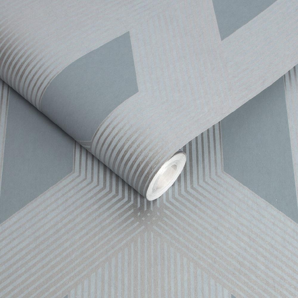 Graham & Brown Lagom Geo Deep Sky Wallpaper
