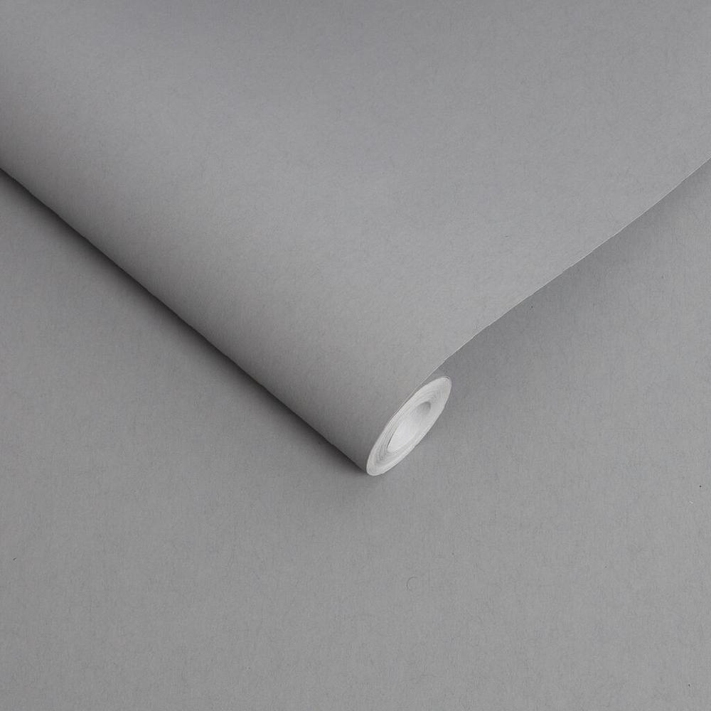 Graham & Brown Lagom Grey Plain Wallpaper