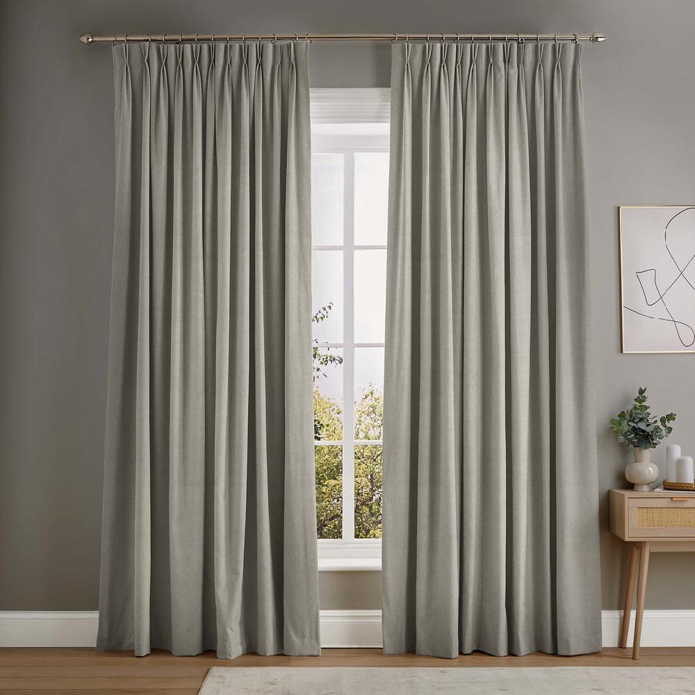 graham & brown Linum Stone Curtains