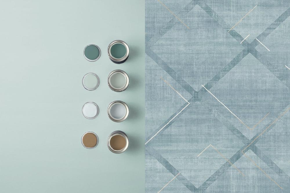 Graham & Brown Lorenzo Geo Breathe Wallpaper