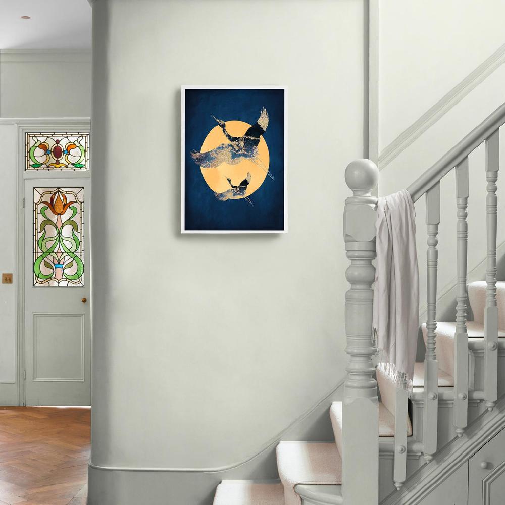 Graham & Brown Lunar Flight Blue Wall Art