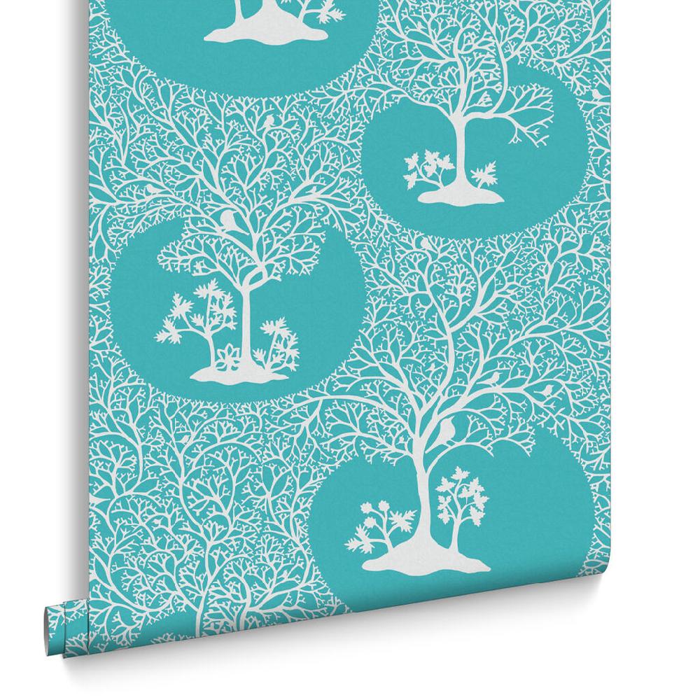 Graham & Brown Magical Forest Azure Wallpaper