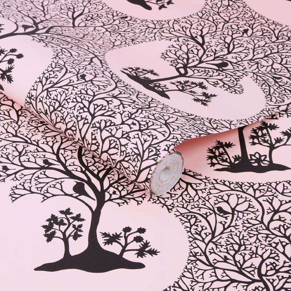 Graham & Brown Magical Forest Rose Wallpaper