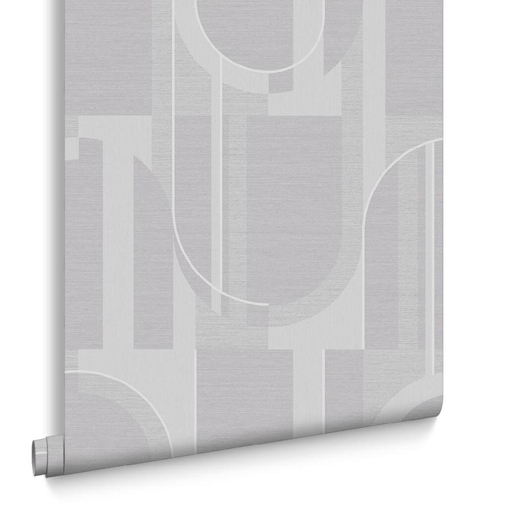 Graham & Brown Marcia Grey Wallpaper