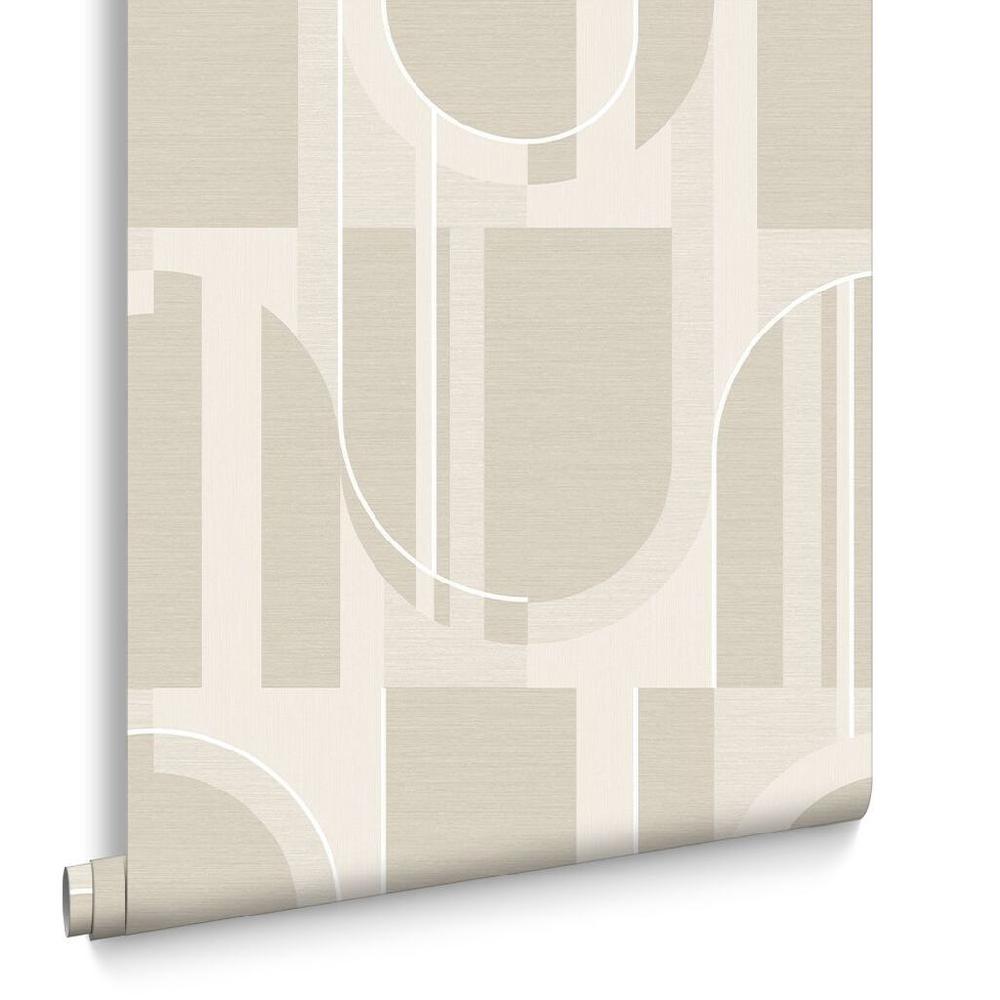 Graham & Brown Marcia Taupe Wallpaper