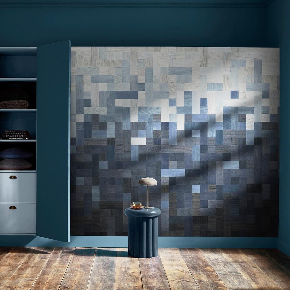 graham & brown Matrix Blue Bespoke Mural