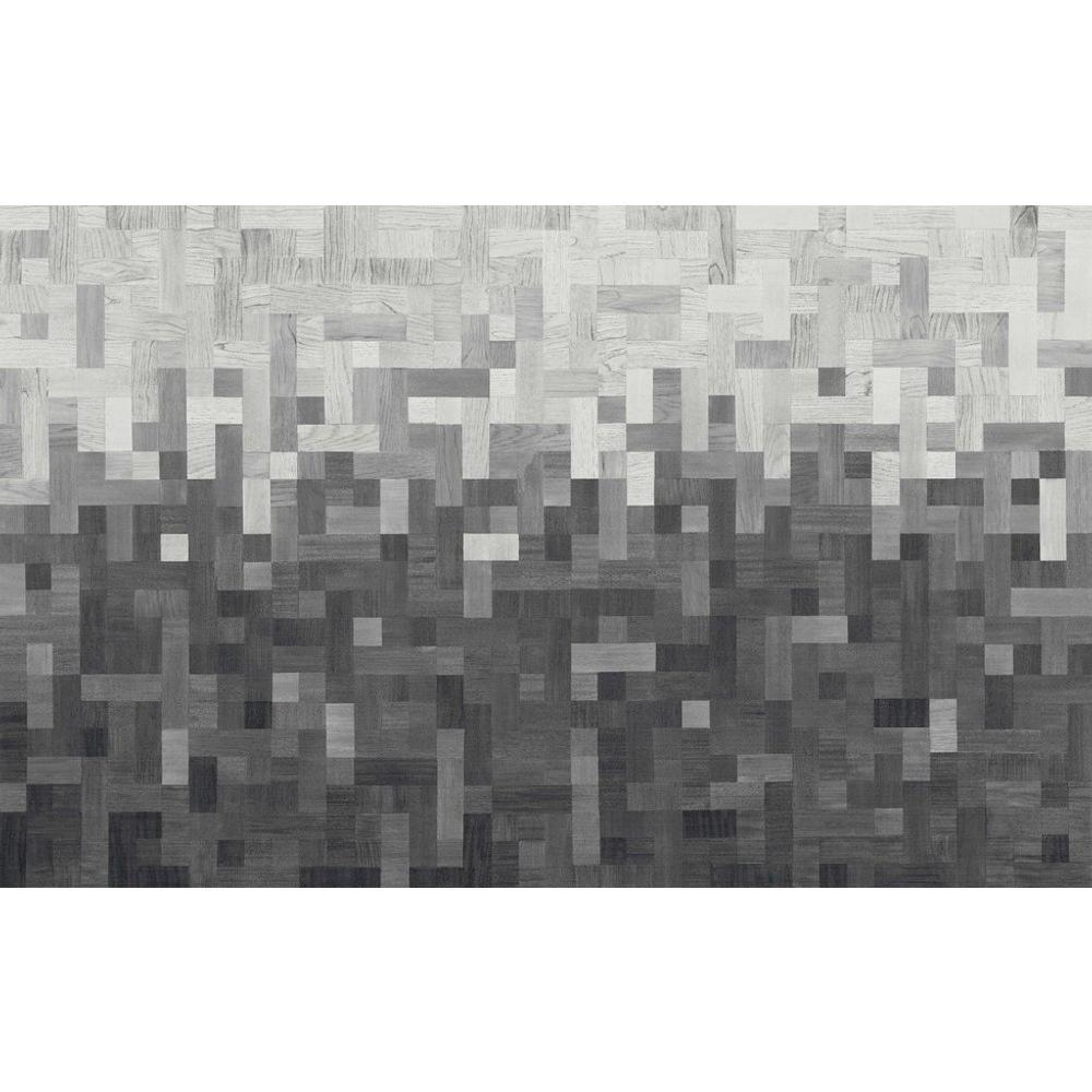 Graham & Brown Matrix Grey Bespoke Mural