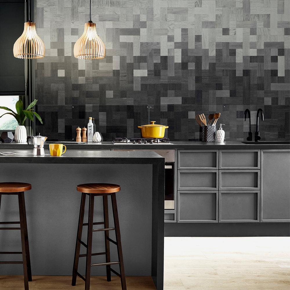 graham & brown Matrix Grey Bespoke Mural