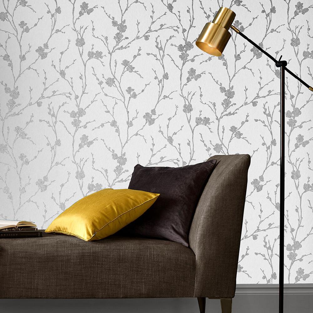 graham & brown Meiying Chalk Wallpaper