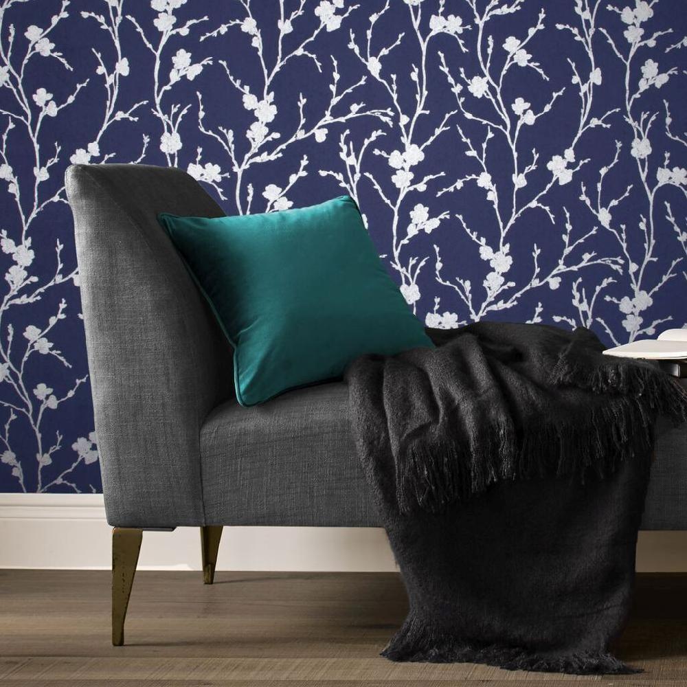graham & brown Meiying Cobalt Wallpaper