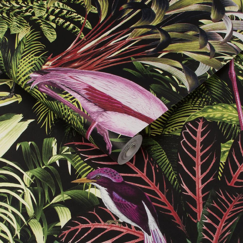 Graham & Brown Midnight Tropic Wallpaper
