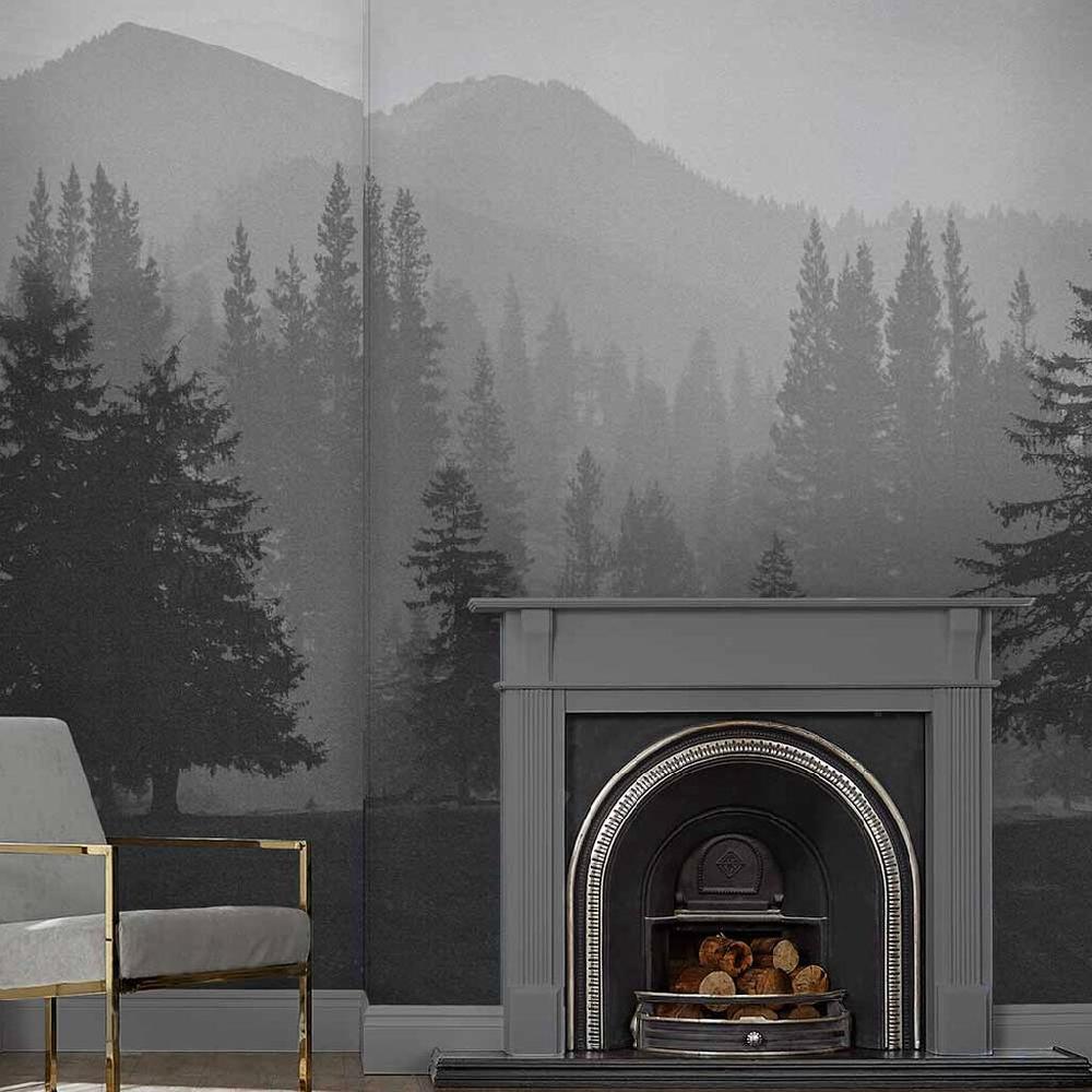graham & brown Misty Mountains Bespoke Mural