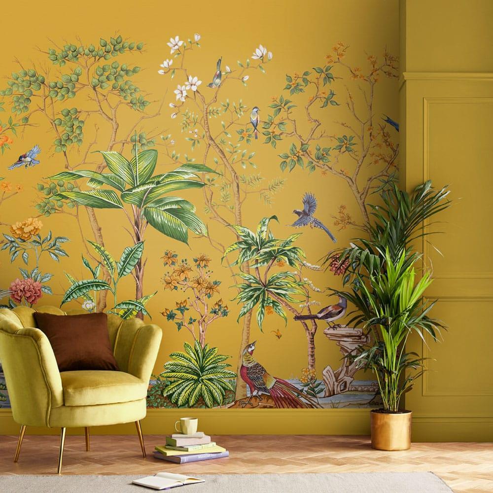 graham & brown Mizuwonomu Tori Aurelia Bespoke Mural