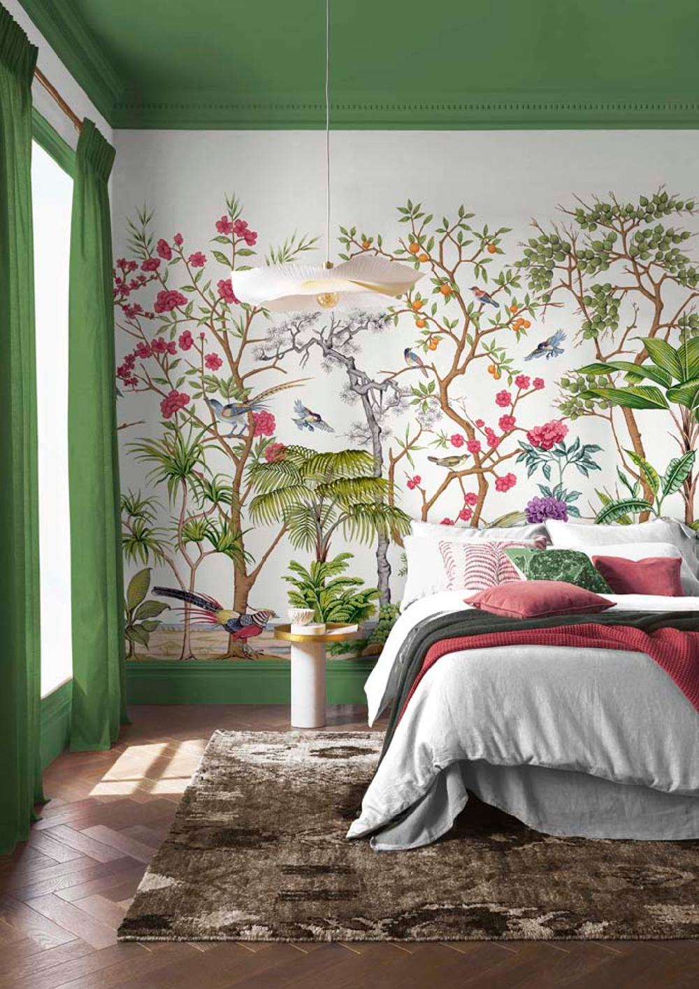 graham & brown Mizuwonomu Tori Dawn Bespoke Mural