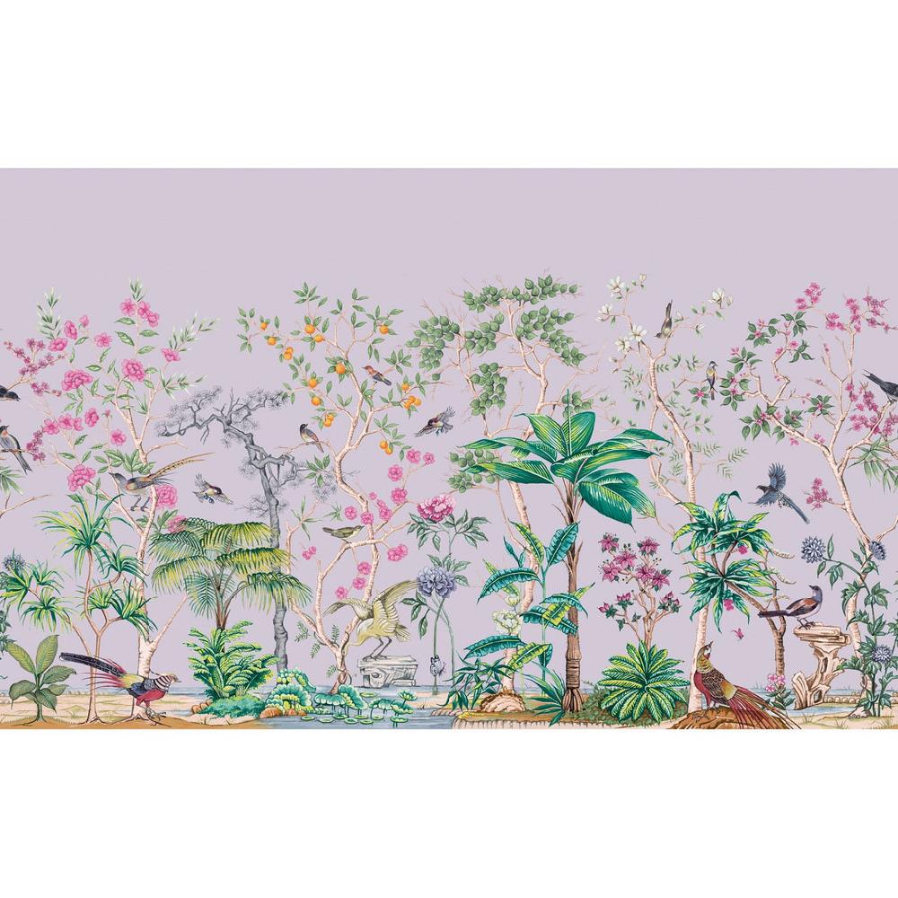 Graham & Brown Mizuwonomu Tori Mauve Bespoke Mural