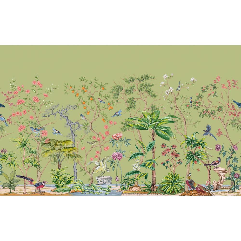 Graham & Brown Mizuwonomu Tori Sage Bespoke Mural