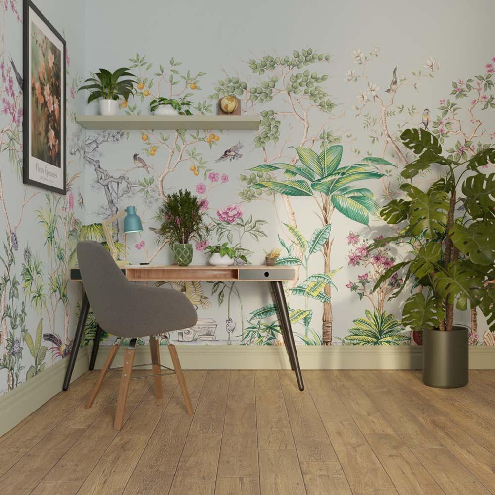 graham & brown Mizuwonomu Tori Sky Bespoke Mural