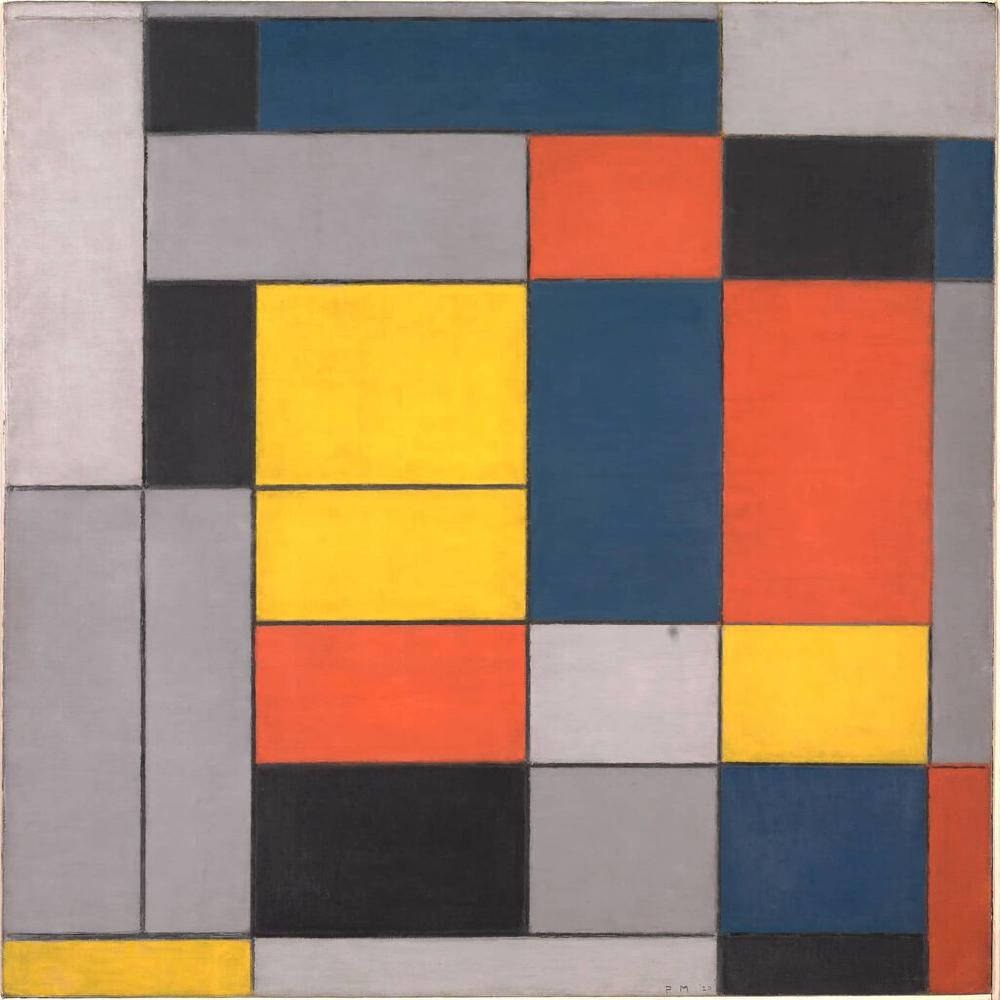 Graham & Brown Mondrian No.VI Bespoke Mural
