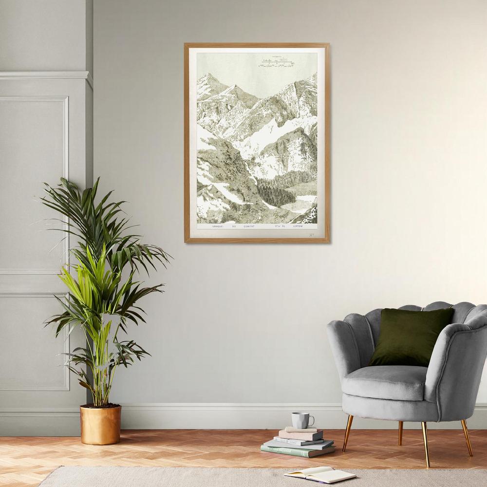 Graham & Brown Mountain Moments Taupe Wall Art
