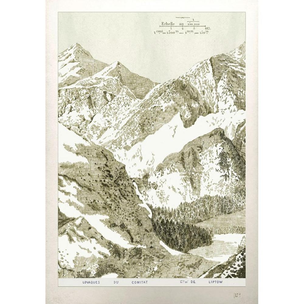 graham & brown Mountain Moments Taupe Wall Art