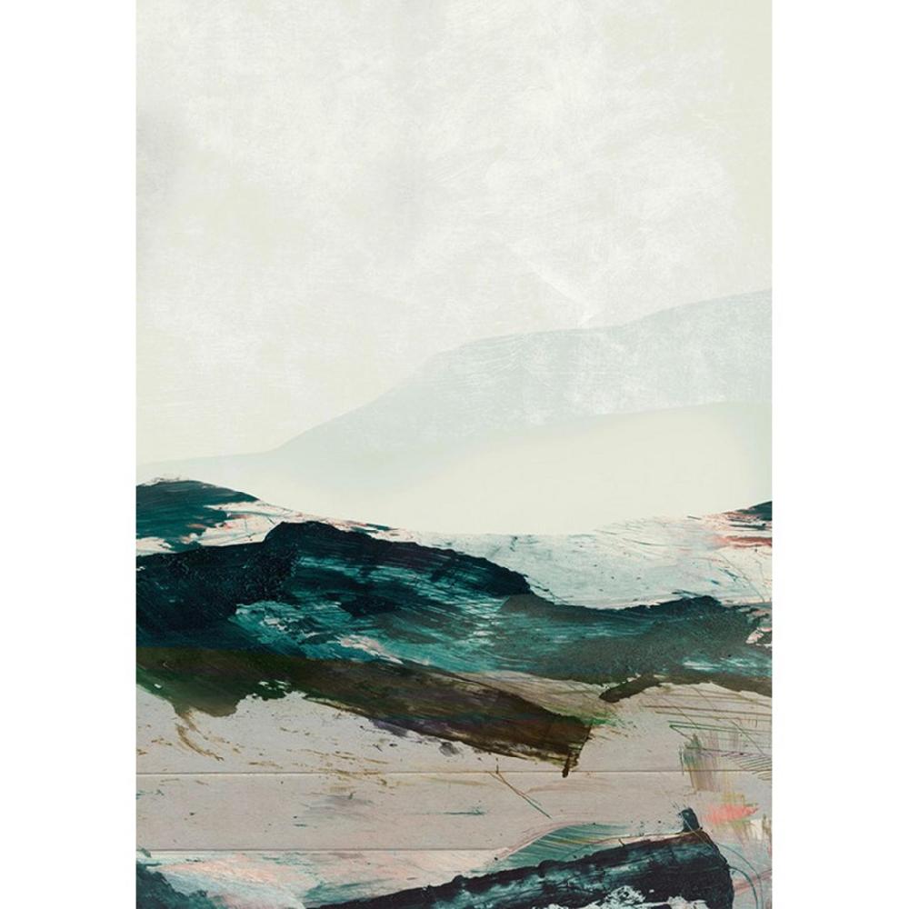 graham & brown Mountain Palette Blue Wall Art