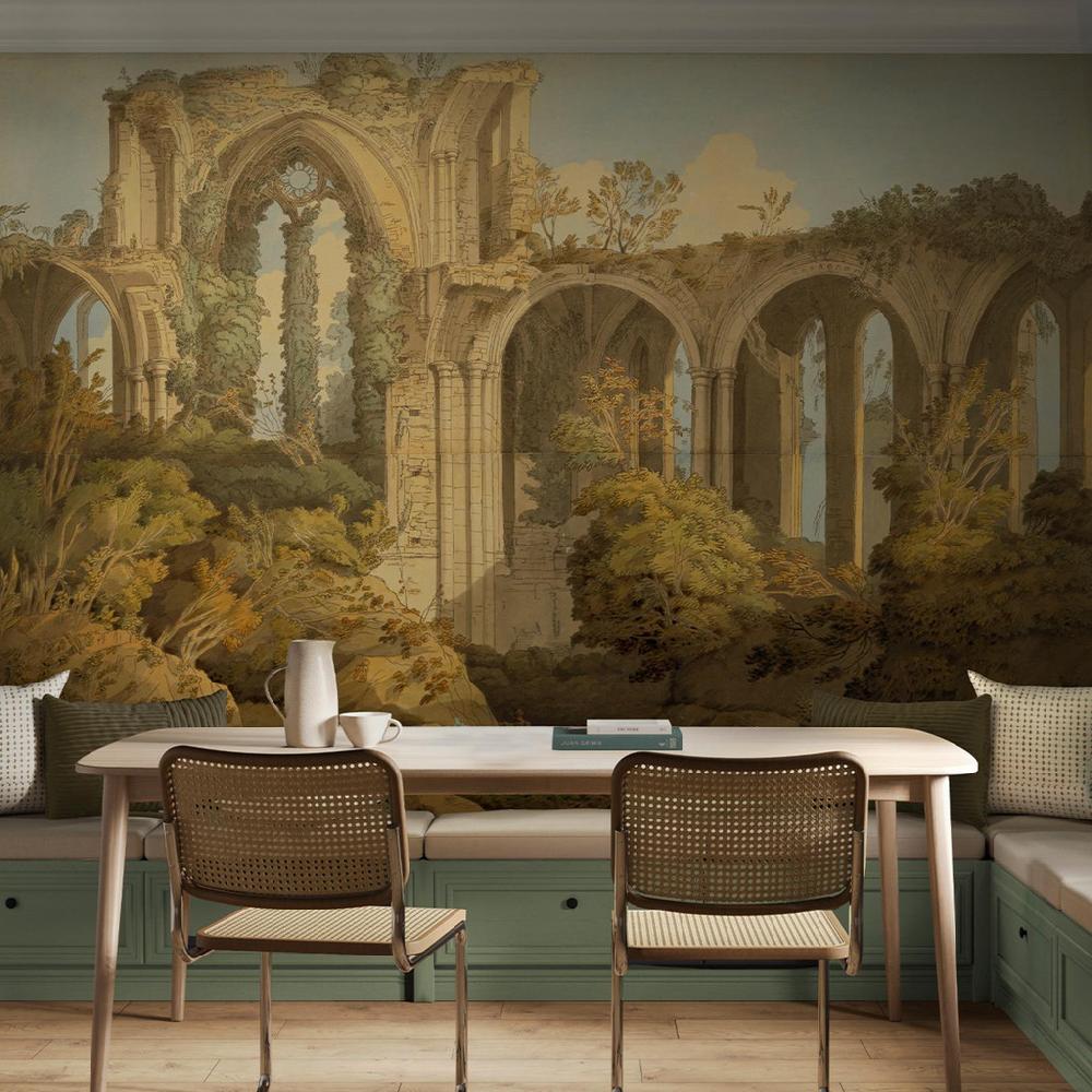 graham & brown Netley Abbey 1809 Bespoke Mural