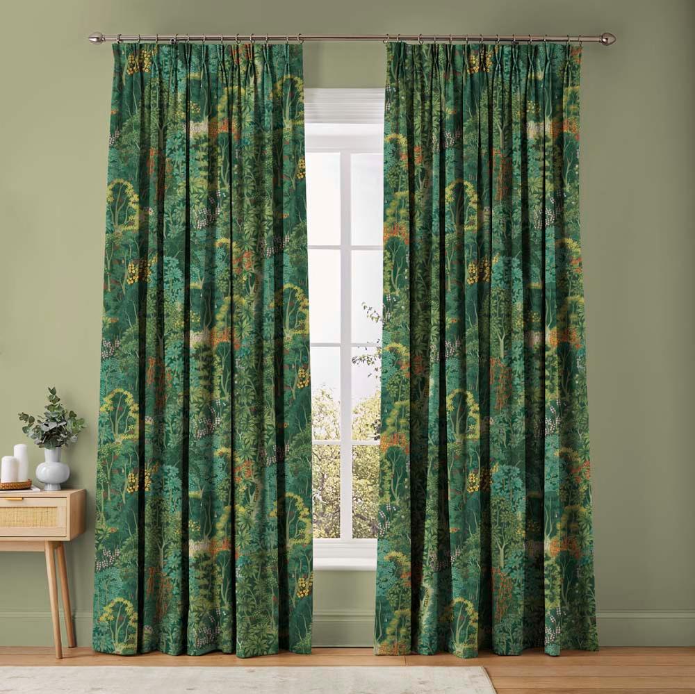 graham & brown New Eden Emerald Curtains