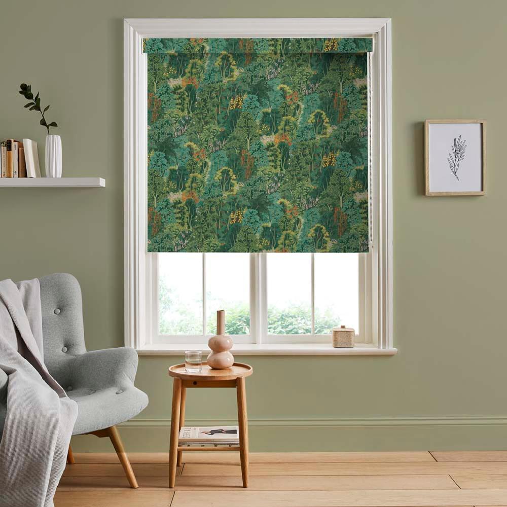 graham & brown New Eden Emerald Roller Shade