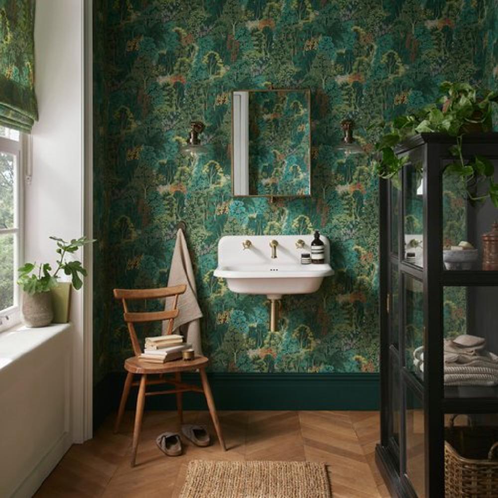 graham & brown New Eden Emerald Wallpaper