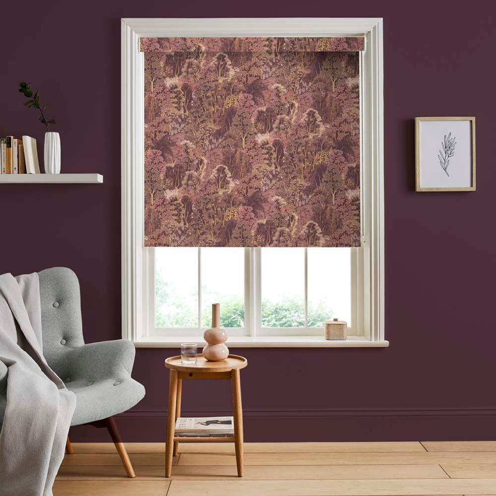 graham & brown New Eden Mulberry Roller Shade