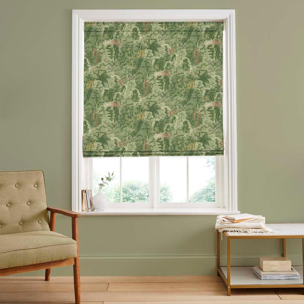 graham & brown New Eden Viridis Roman Shade