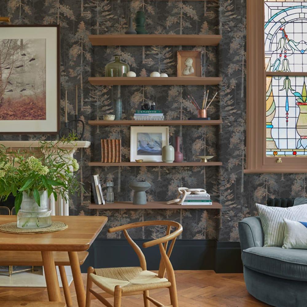 graham & brown Norse Forest Bark Wallpaper