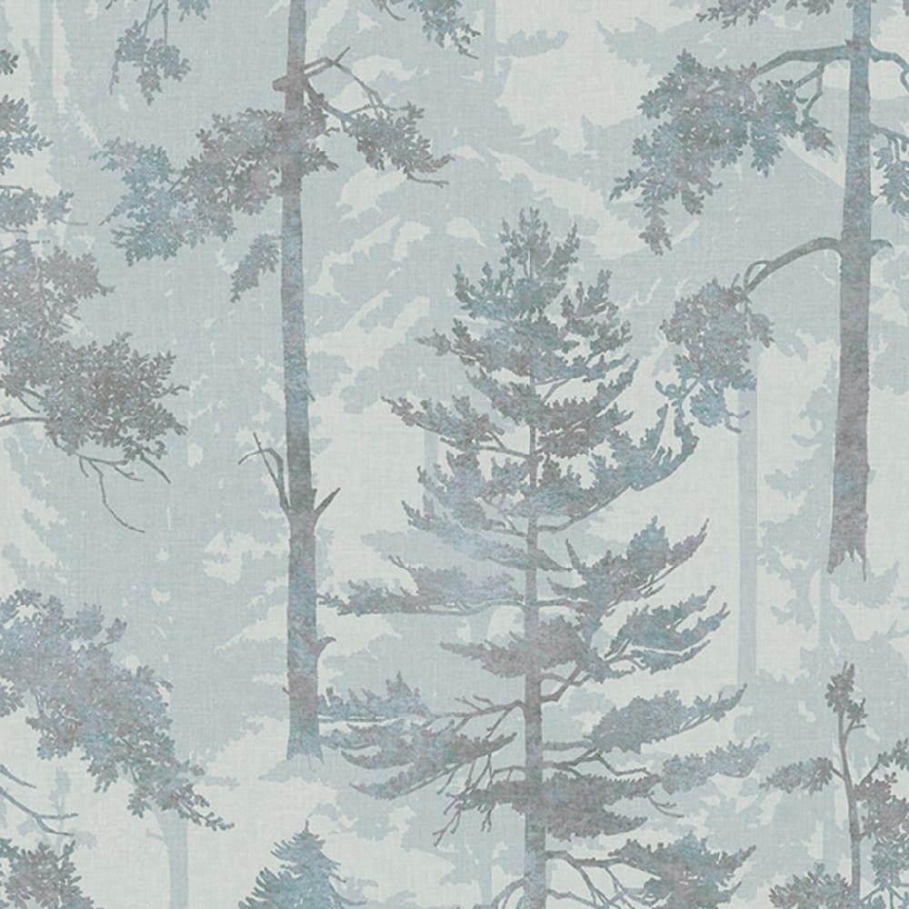 Graham & Brown Norse Forest Blue Wallpaper