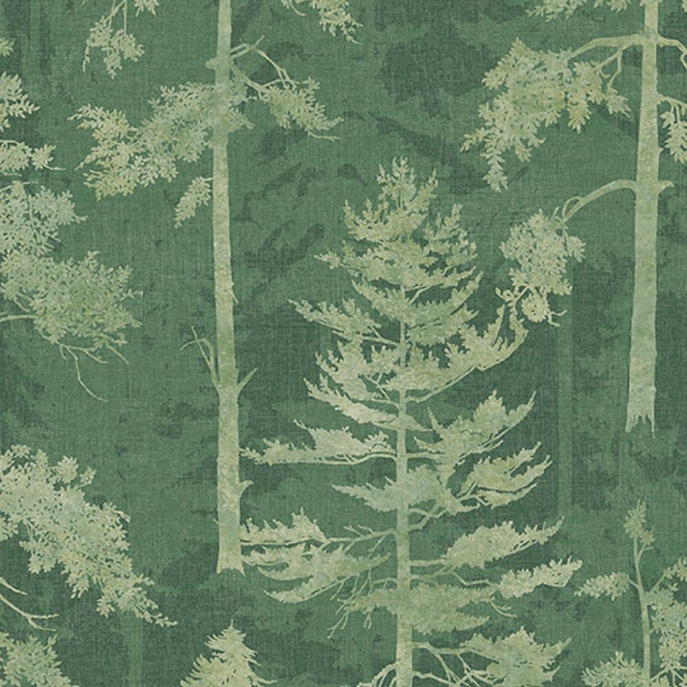 Graham & Brown Norse Forest Emerald Wallpaper