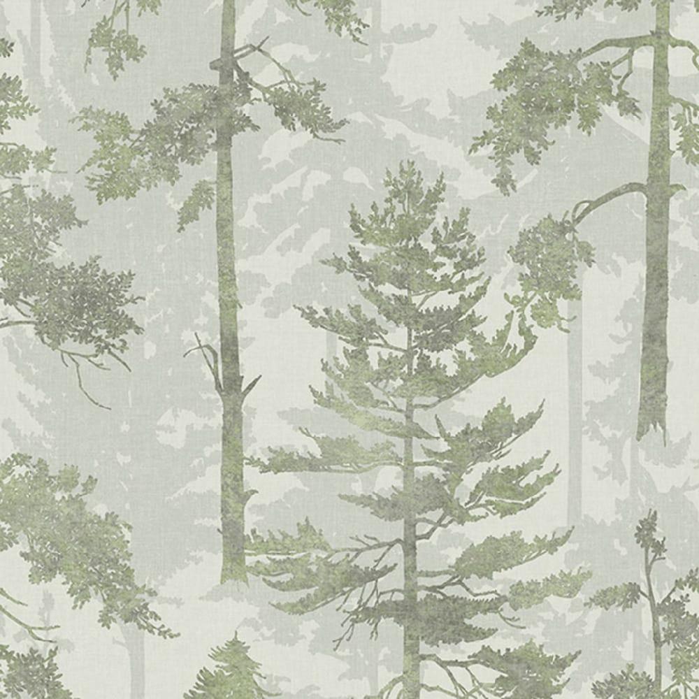 Graham & Brown Norse Forest Green Wallpaper