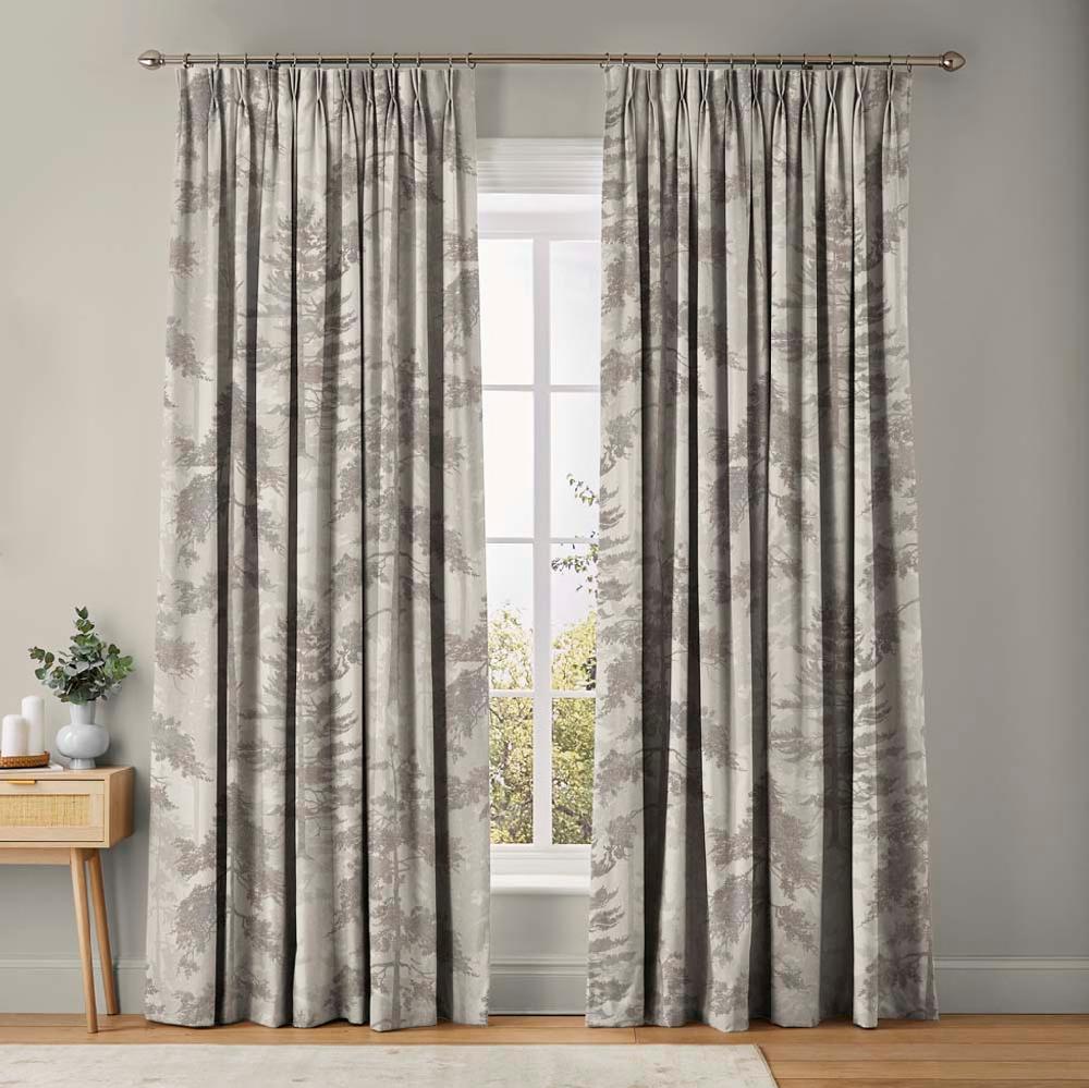 graham & brown Norse Forest Stone Curtains