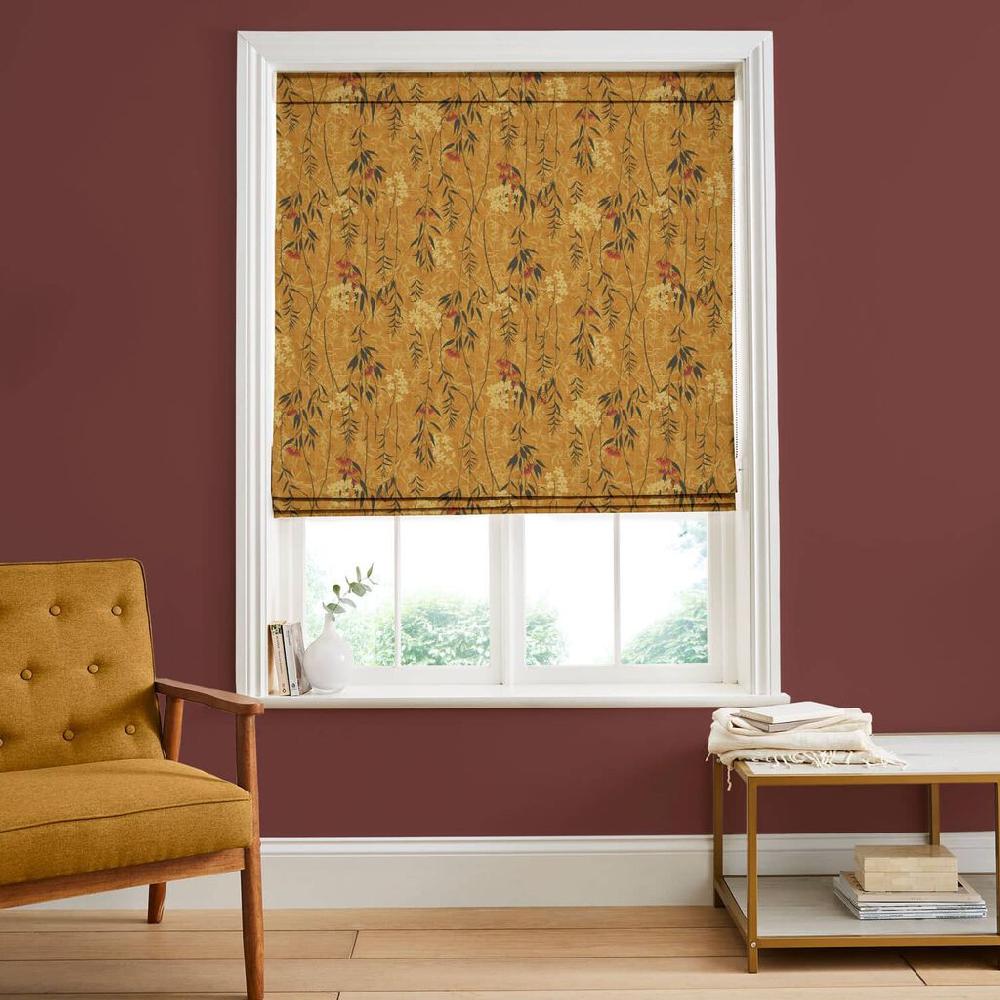 graham & brown Obassia Opulence Roman Shade