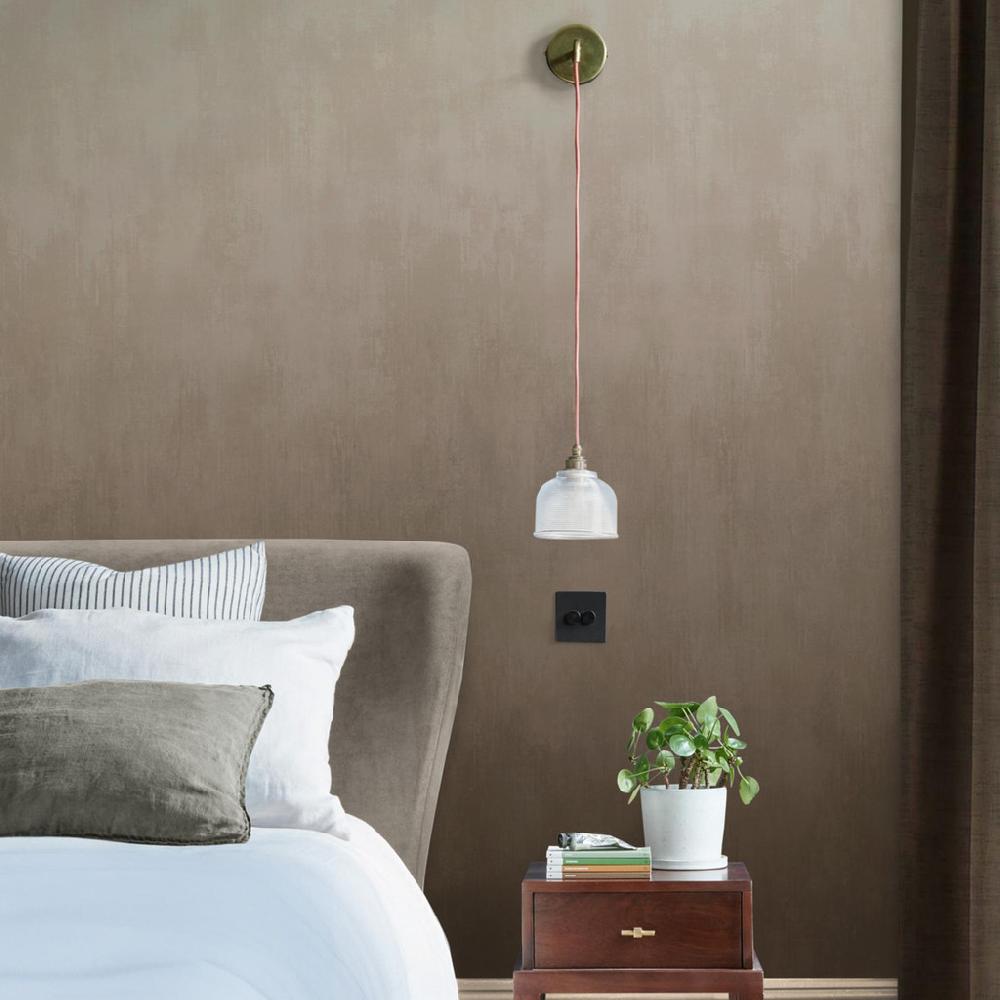 graham & brown Oblique Ink Chocolate Mural