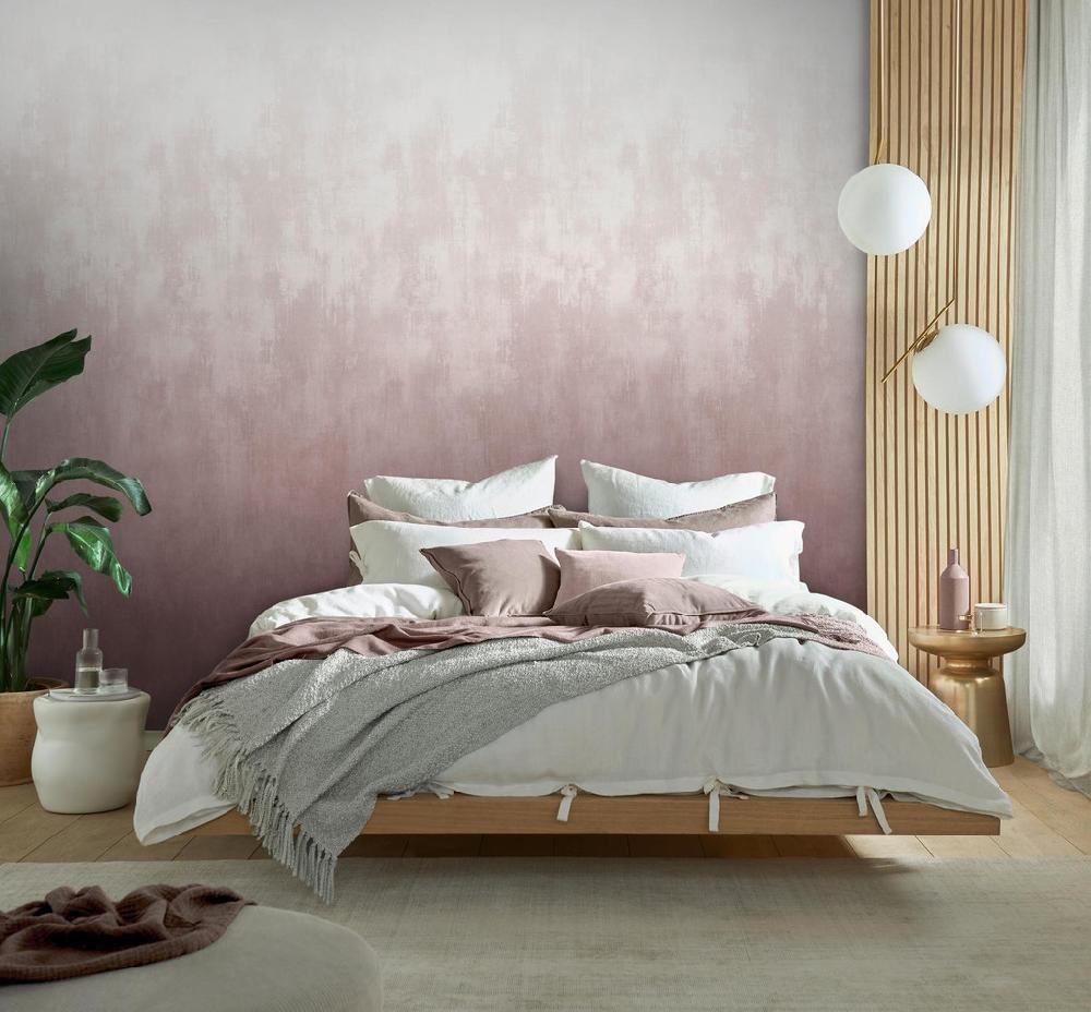 Graham & Brown Oblique Ink Wine Mural