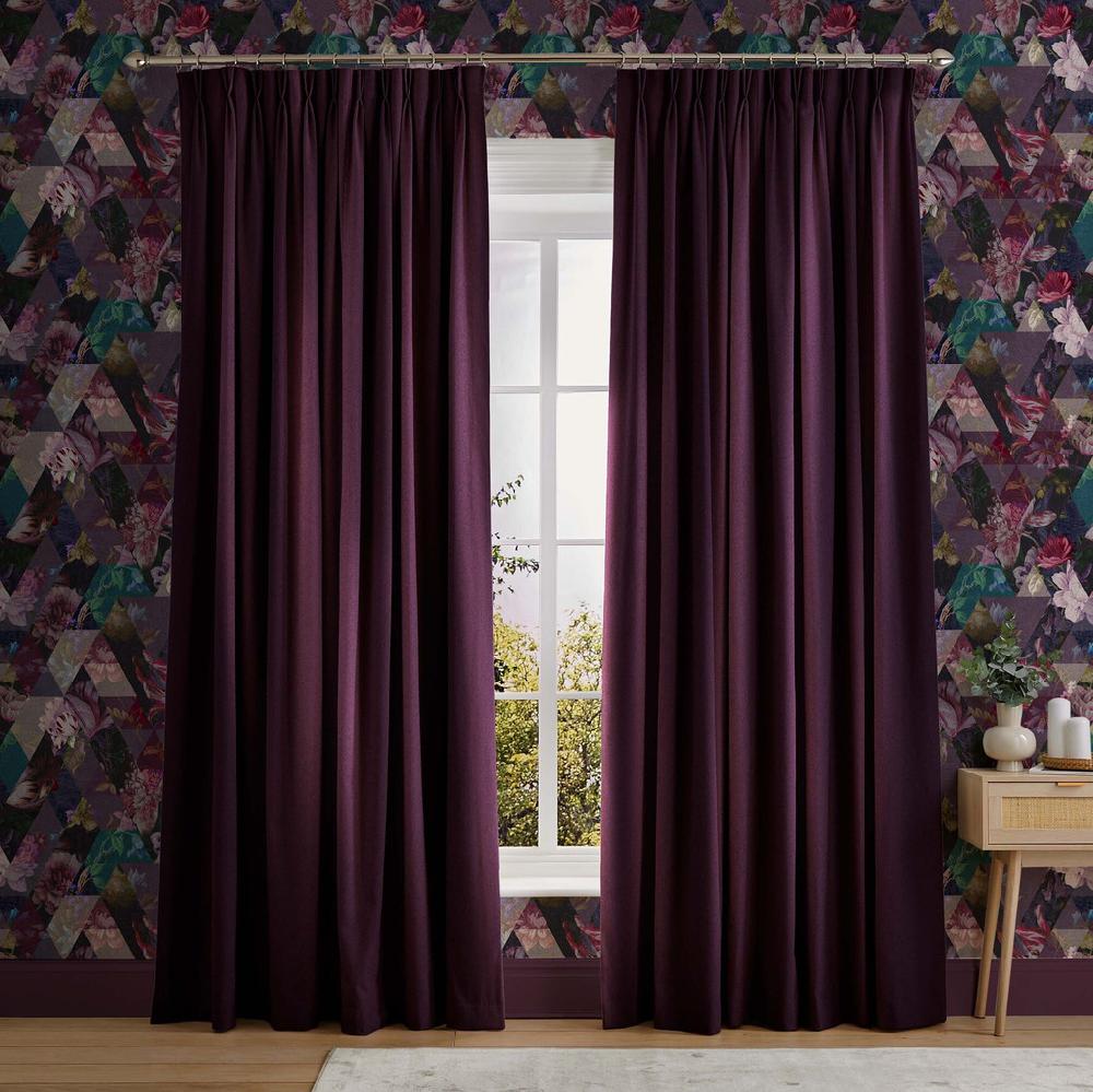 graham & brown Opulence Amethyst Curtains