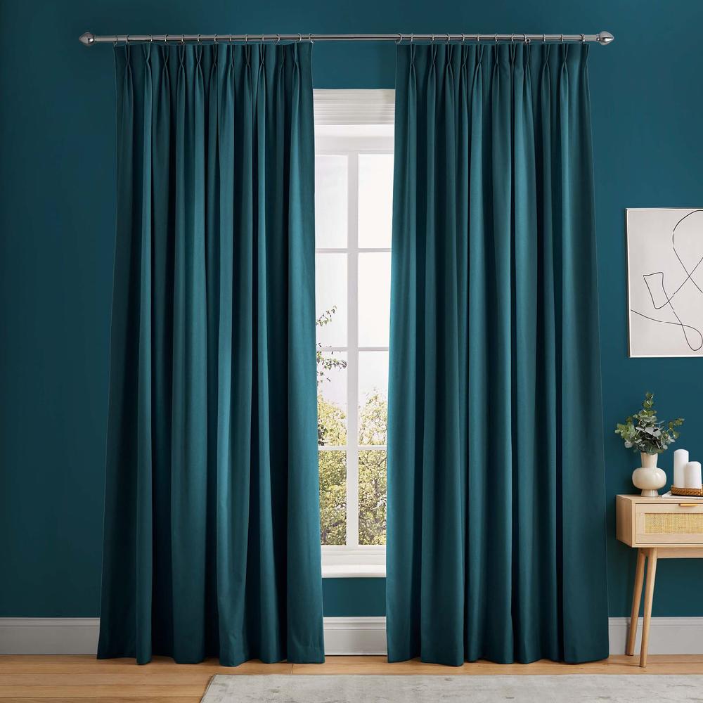 graham & brown Opulence Deep Teal Curtains