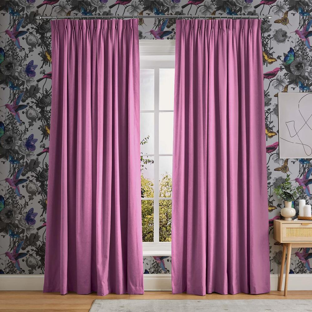 graham & brown Opulence Magenta Curtains