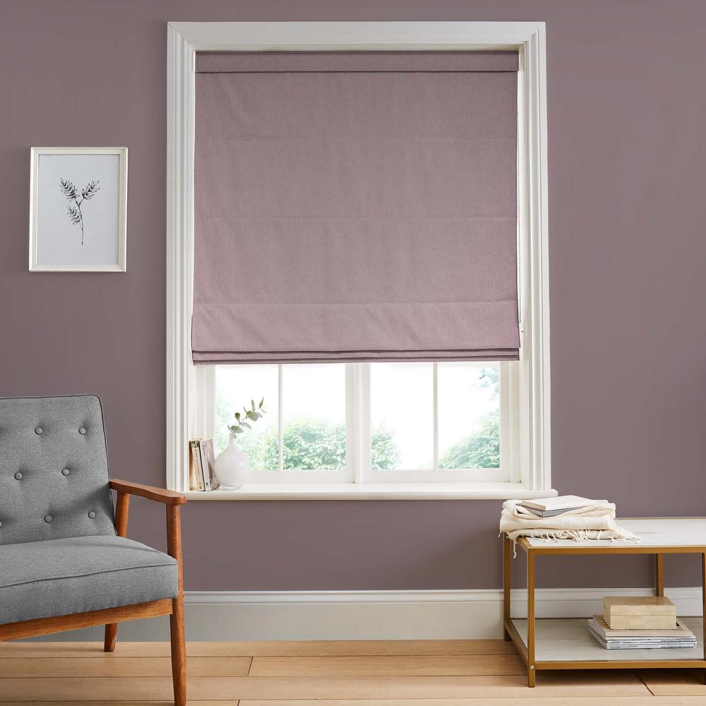 graham & brown Opulence Mauve Roman Shade