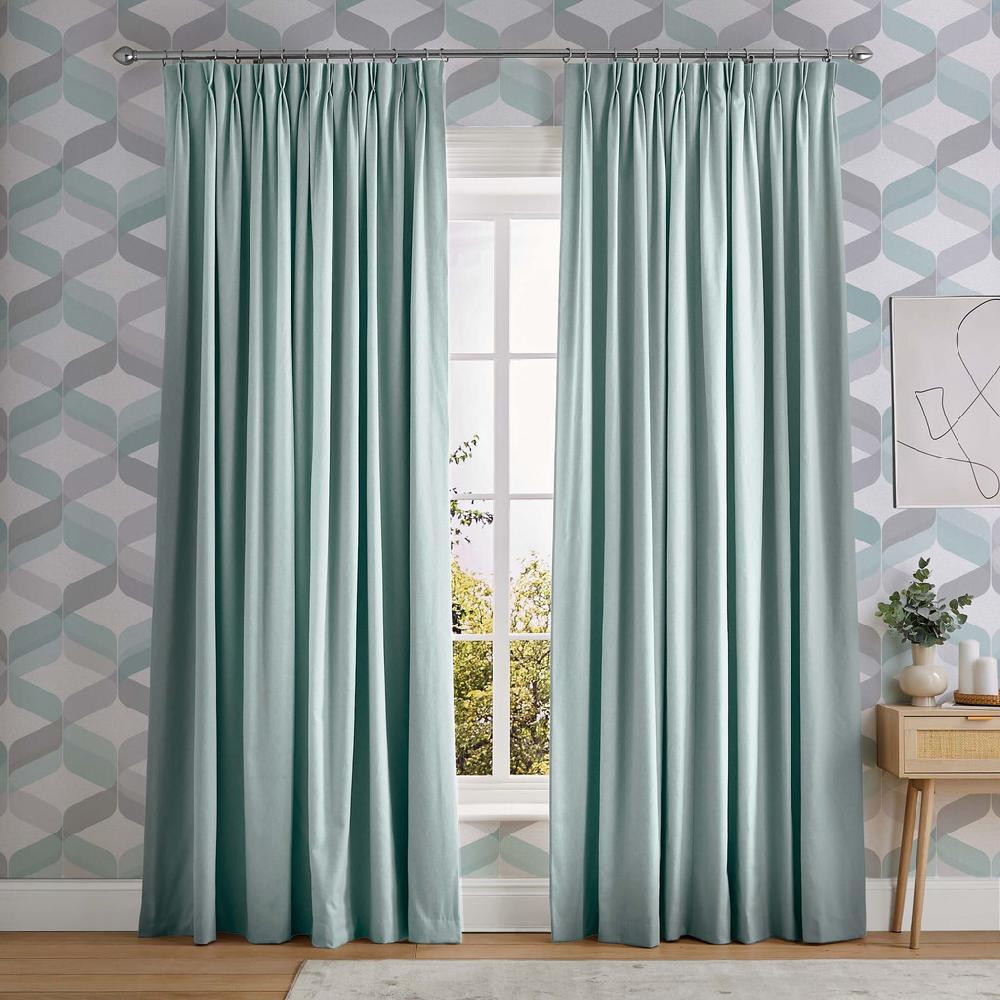 graham & brown Opulence Pale Blue Curtains
