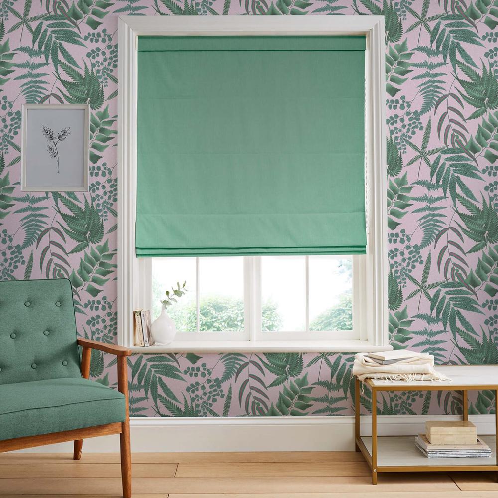 graham & brown Opulence Spearmint Roman Shade