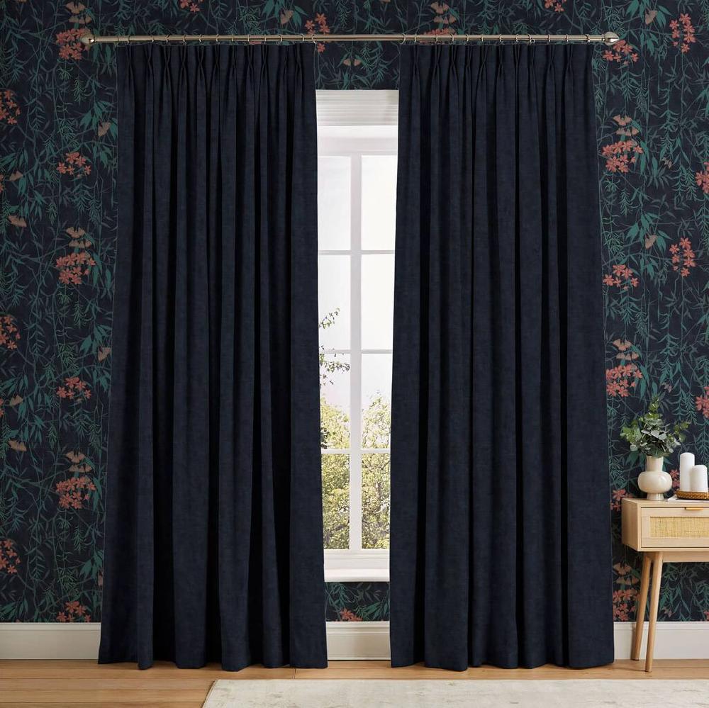 graham & brown Organdy Midnight Curtains