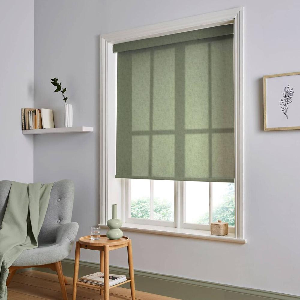 graham & brown Organdy Sage Roller Shade