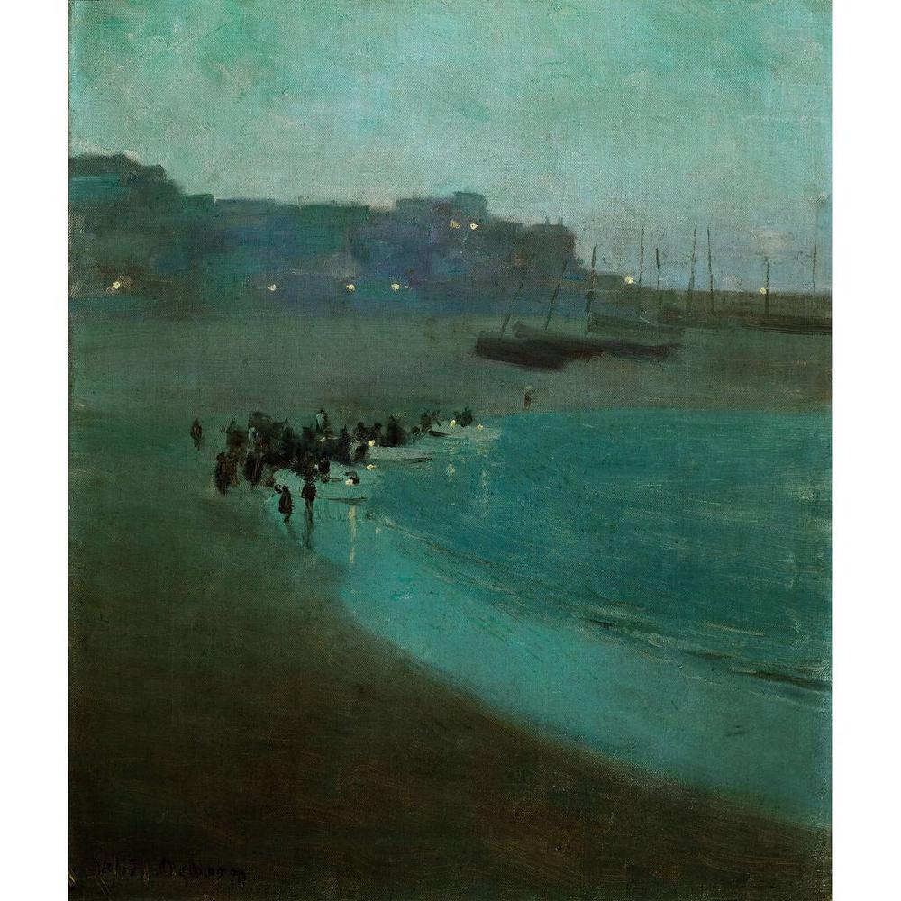 Graham & Brown Osborn Beach At Dusk Bespoke Mural